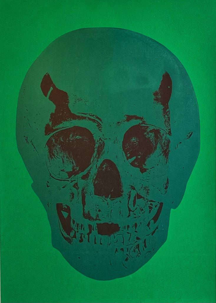 Trykk "Till Death Us Do Part" av Damien Hirst